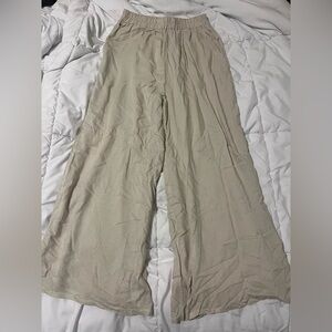Wide-leg Linen Pants NWT